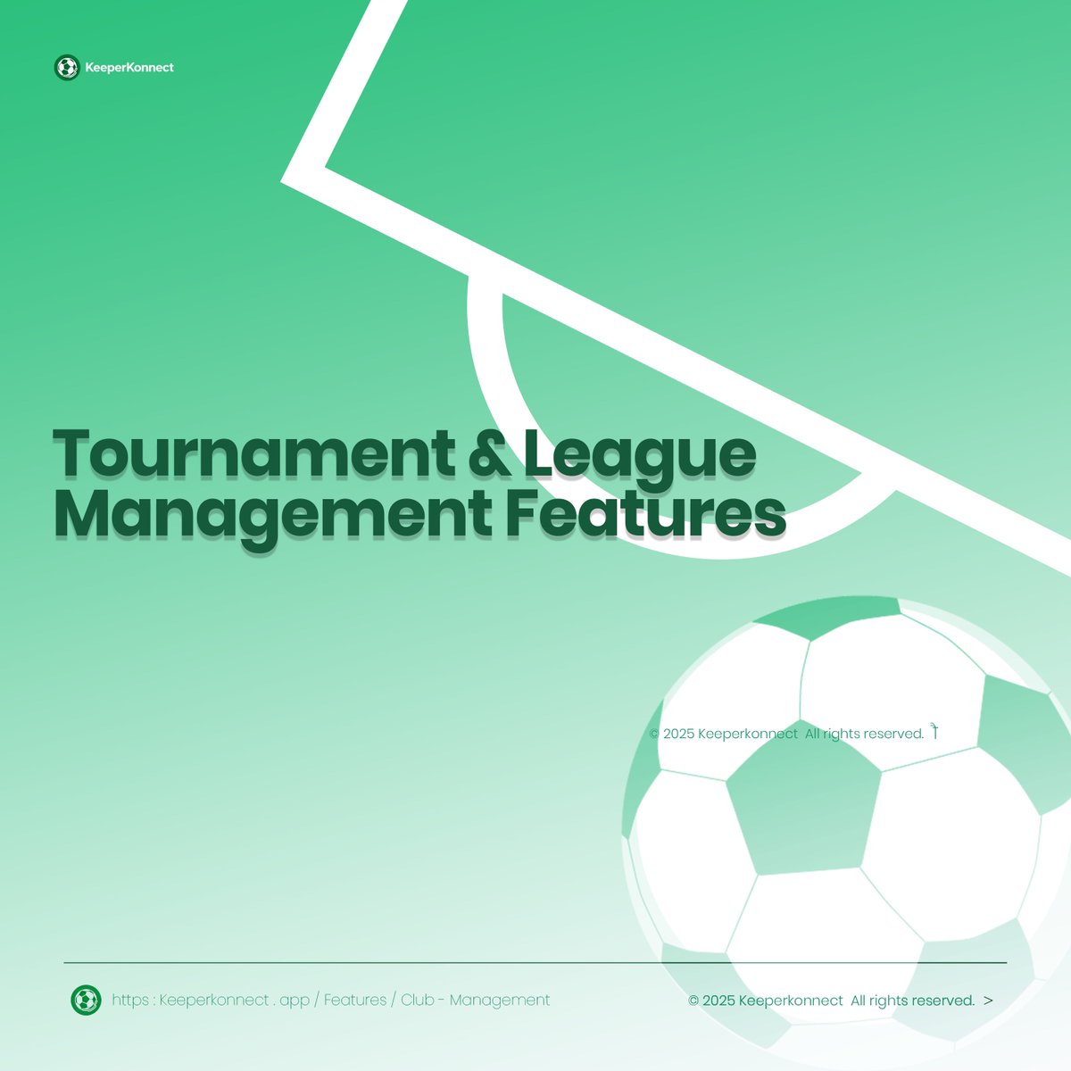 keeperkonnect's tweet photo. ⚽️ Say goodbye to spreadsheets and stressful tournament weekends!

KeeperKonnect is the all-in-one platform built for soccer clubs and tournament organizers. From easy tournament creation to automated brackets, live standings, payment processing, match scheduling, and seamless team registration — everything you need in one beautiful app.

✅ Create tournaments in minutes 
✅ Automatic brackets & scheduling 
✅ Secure payments + instant payouts 
✅ Live results & standings 
✅ Real-time updates for teams & fans
Level up your club or league this season!

👉 Link in bio to learn more & get started

#KeeperKonnect #SoccerTournament #TournamentManagement #SoccerClub #LeagueOrganizer #YouthSoccer #SoccerLife #FootballManager #TournamentDirector #ClubAdmin #SoccerTech #GameDayReady #SoccerSeason #Futsal #AYSO #USYS #ClubSoccer