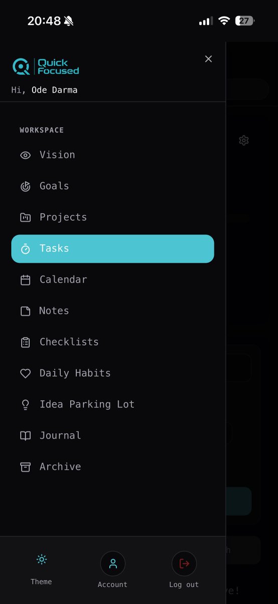 itsodedarma's tweet photo. If you have problems with focus or easy to get distracted. I highly recommend you to use this app for 30 days.

Here you go: https://t.co/kx5oCialok

Thank me later.. https://t.co/7HtWrZMQ5X