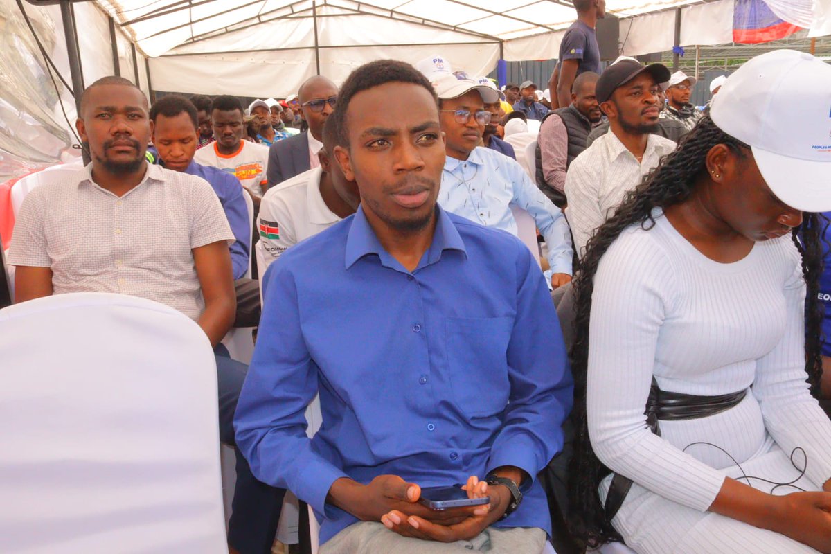 FMunderu20435's tweet photo. Today I joined fellow youth leaders, comrades, and distinguished leaders during the official launch of the People Renaissance Movement in Lavington. It was a great honor to stand together with, youth leaders, and other patriots committed to shaping a better future for our nation https://t.co/lamkr8RtLX
