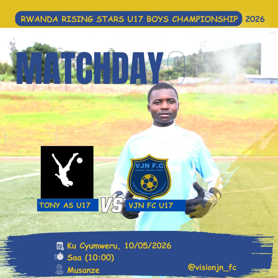 visionjn_fc's tweet photo. VJN FC -17 Twaje

Tuje mu karere ka Musanze tuje gukonfirima umwanya wa mbere https://t.co/VztXiDHqTh