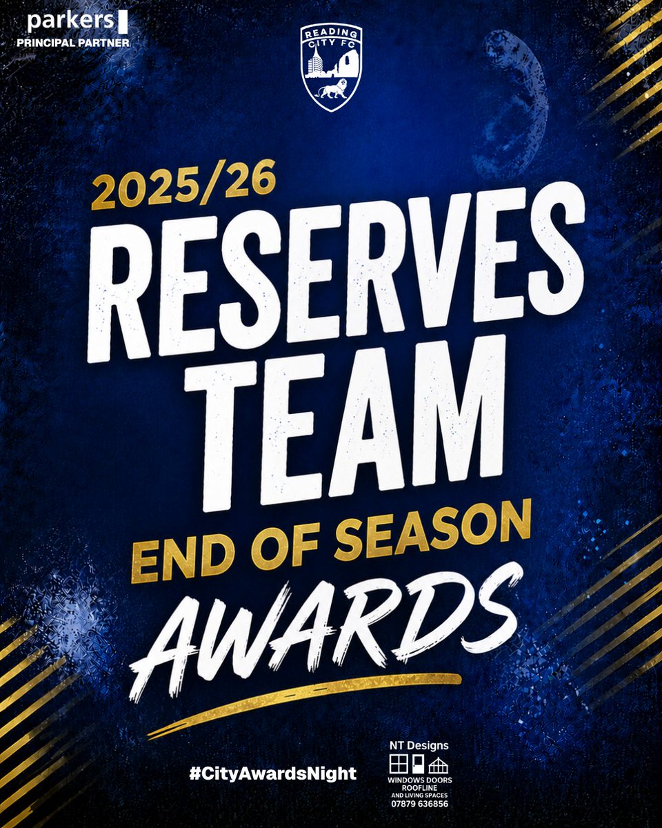 ReadingCityFC's tweet photo. We now move on to our #CityReserves 

#ThePrideOfReading 🦁 #CityAwardsNight ⭐ https://t.co/TexqeHf9Iv