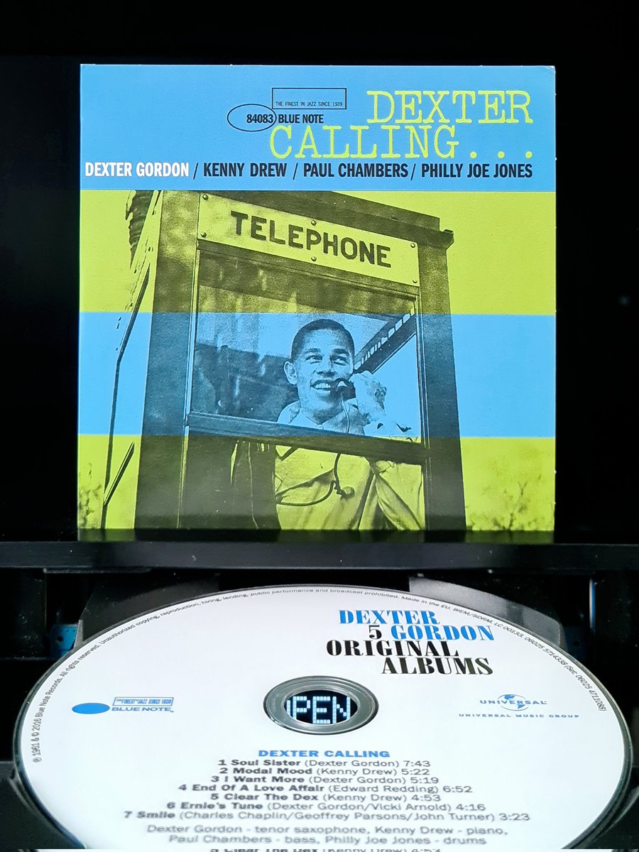 🗓️ 65th anniversary! (Recorded: May 9, 1961) 💿 Dexter Gordon