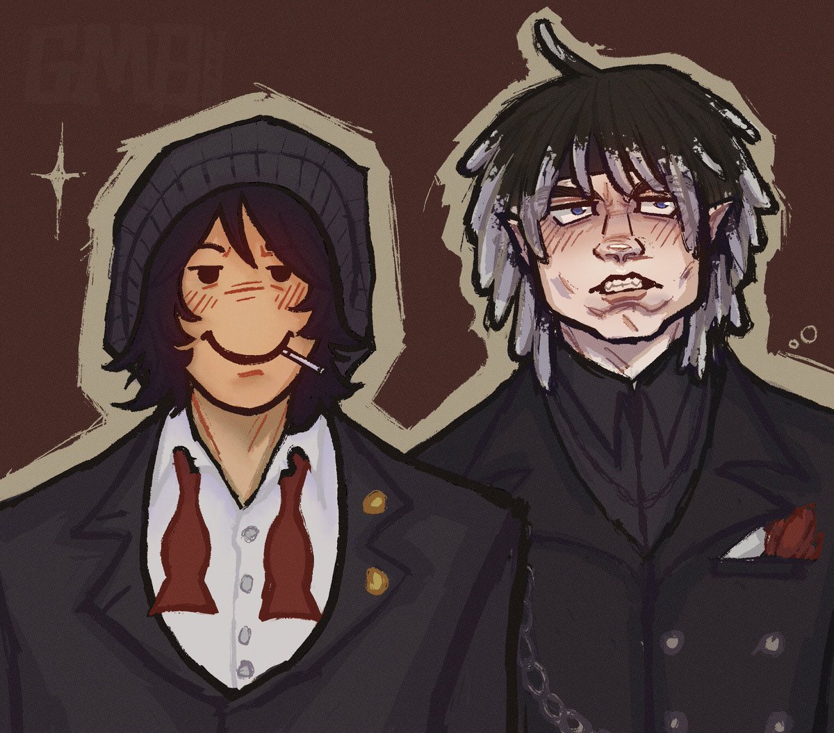 GregMasterBaker's tweet photo. Posted the unpolished version earlier by accident,,, 🫩🫩

Might post more WIPs since I can’t seem to finish anything lately 

#qsmp #qsmp2 #qsmpfanart https://t.co/M0PCYJVTsk