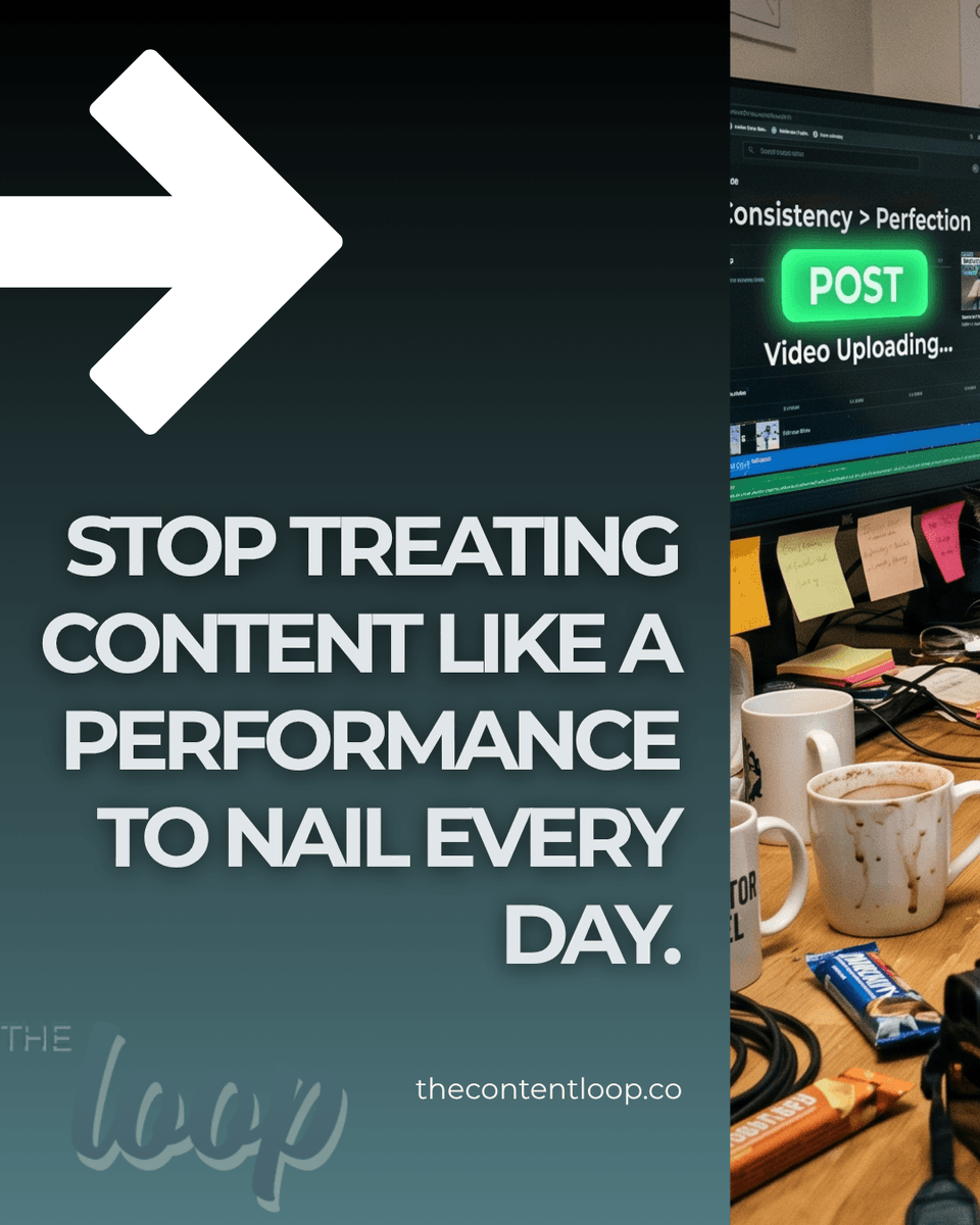 jeffreyeric's tweet photo. Your content shouldn't feel like a performance you have to nail every day. 

It's more like a steady handshake, reliable, confident, and easy to trust. That's how you build real connections without burning out. 

#TheContentLoop #ContentCreators #EntrepreneurLife #CreatorEconomy https://t.co/hS3D2ilHnI