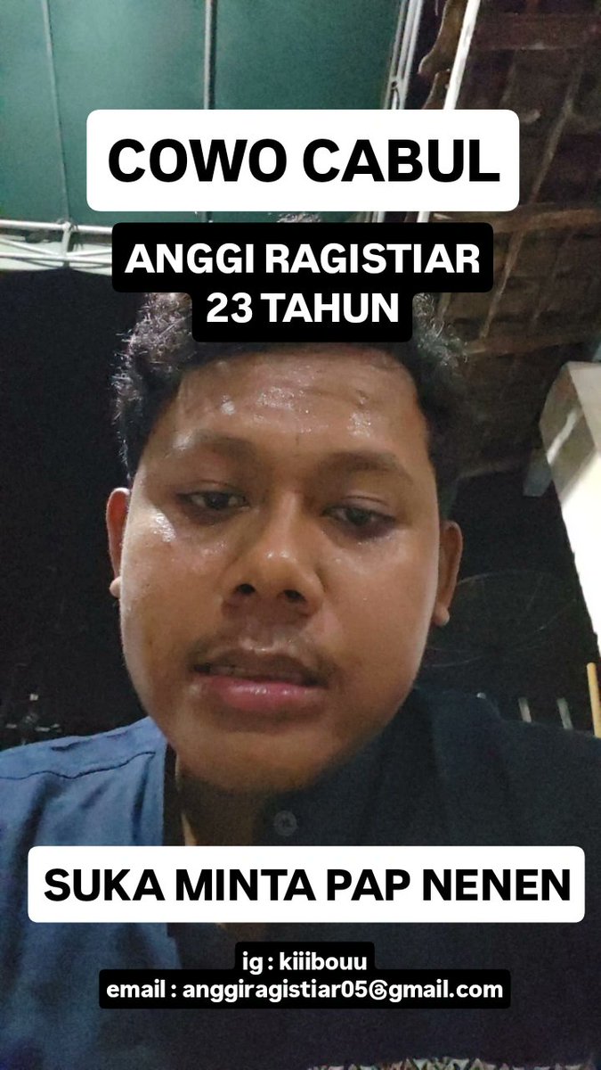 Anggi Ragistiar CABUL tweet media