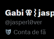 Gabi ⚢ ⌇ jasper & gal-sal lover ‹𝟹 tweet media