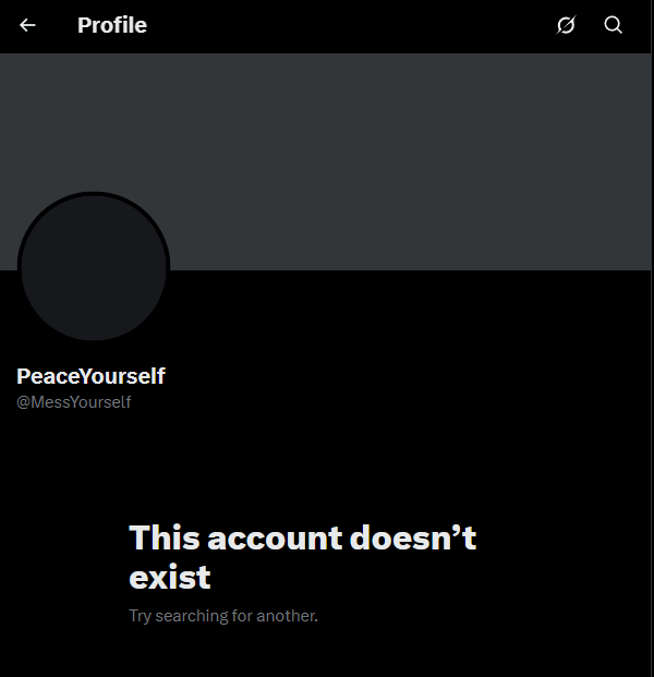 Saammuel's tweet photo. After yesterday's bizarre stream, yet again another spiral and failing to end all wars through his completely, totally legitimate project "PeaceOS", MessYourself has deleted his account. Here are the majority of his posts after that stream up until him removing his account. https://t.co/eJWaVU49Ss