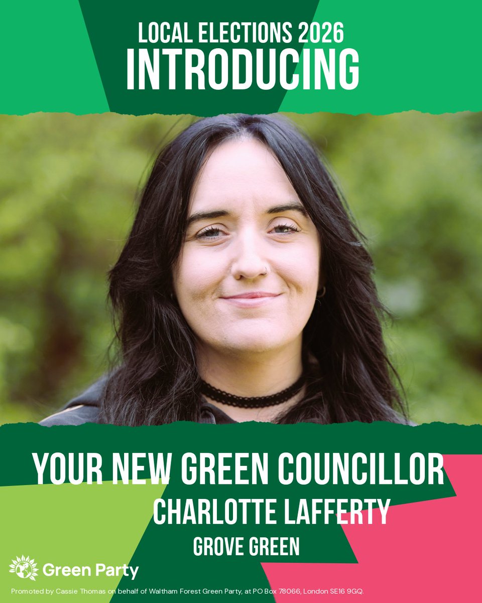 Waltham Forest Green Party tweet media