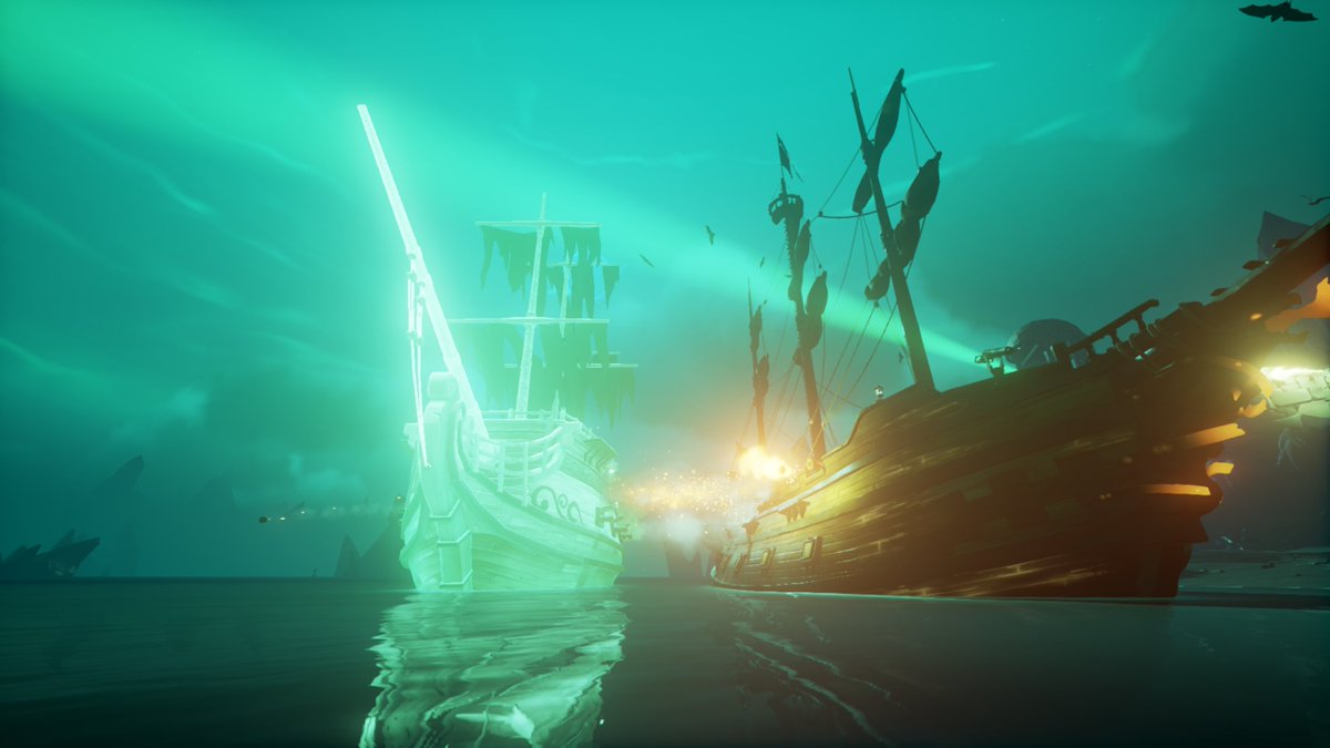 sibo_30's tweet photo. #SoTShot 
@SeaOfThieves 
Let the battle begin https://t.co/HOjtfzdsfw