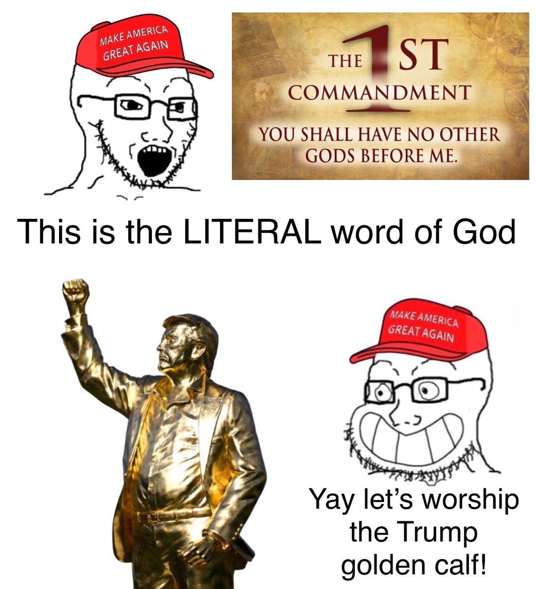 MAGA evangelicals in a nutshell: