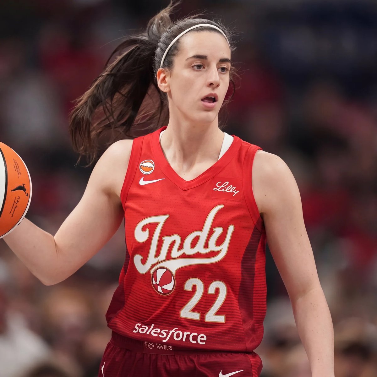 PolymarketHoops's tweet photo. Caitlin Clark becomes the fastest player in WNBA history to reach:

1,000+ PTS
250+ REB
250+ AST

(via @FeverStats) https://t.co/xhs4iCQsDL