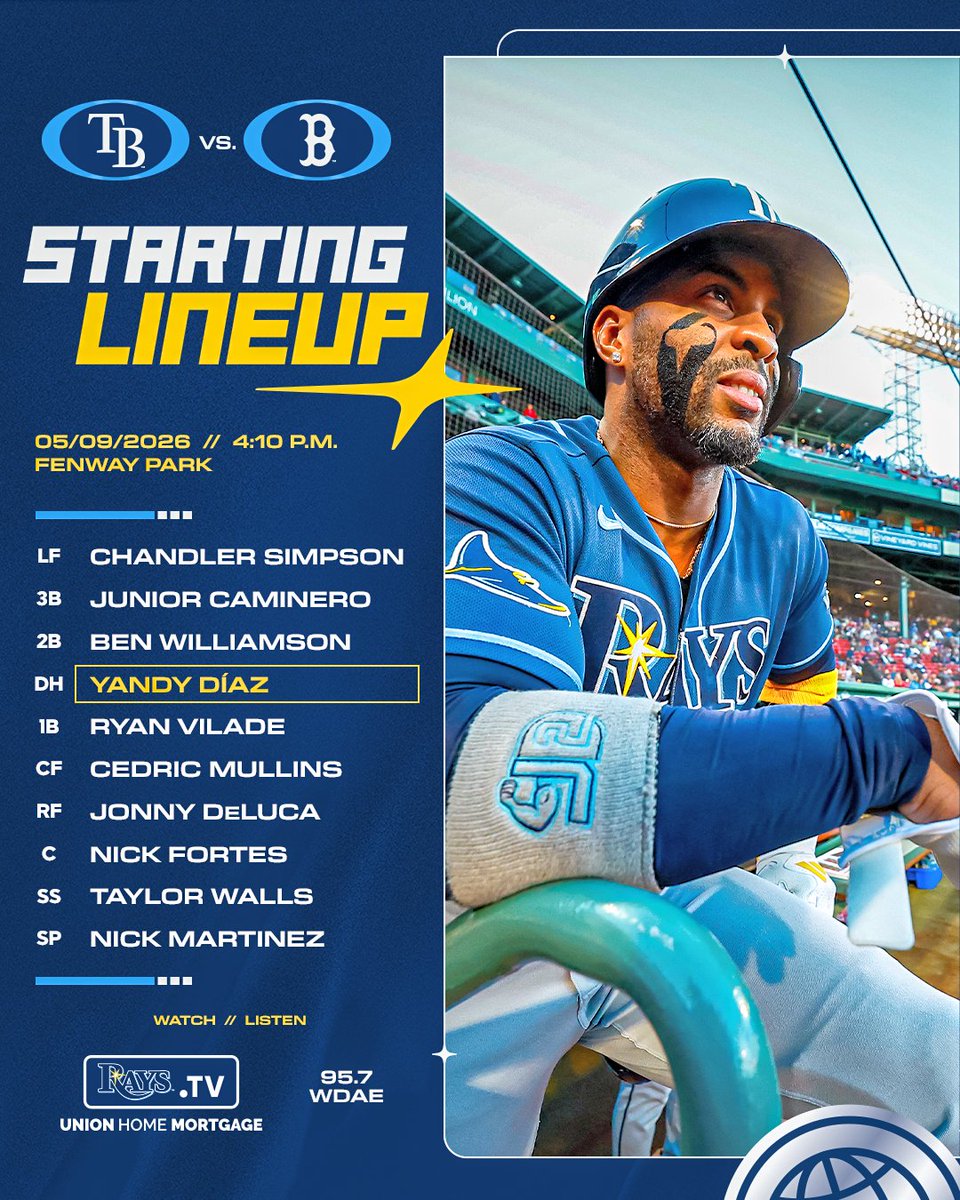 Tampa Bay Rays tweet media