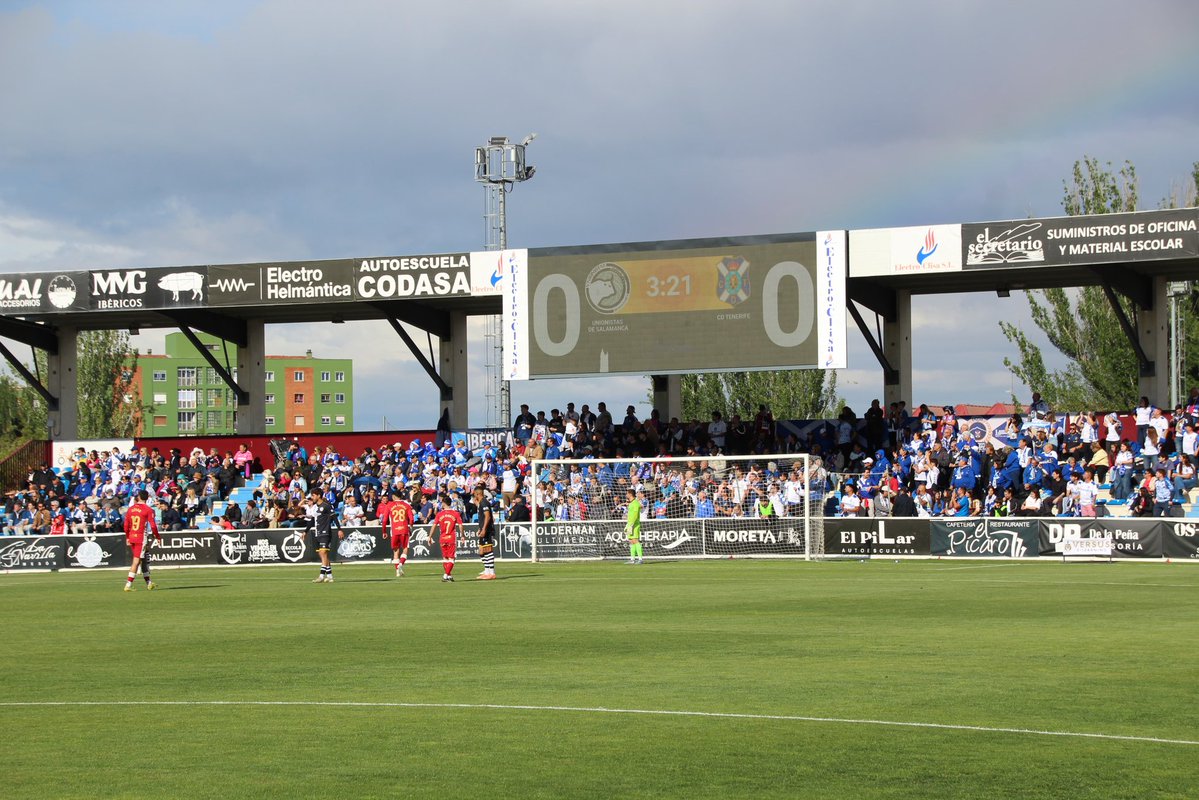 🤝🏻 Ha sido un honor y un placer recibir en nuestro modesto estadio a un gigante del fútbol español como el <a href="/CDTOficial/">CD Tenerife 🏴󠁧󠁢󠁳󠁣󠁴󠁿</a>, que ha demostrado que estaba en esta categoría solo de paso. 

Mención aparte su magnífica afición 🔝.

¡Tenerife adelante!