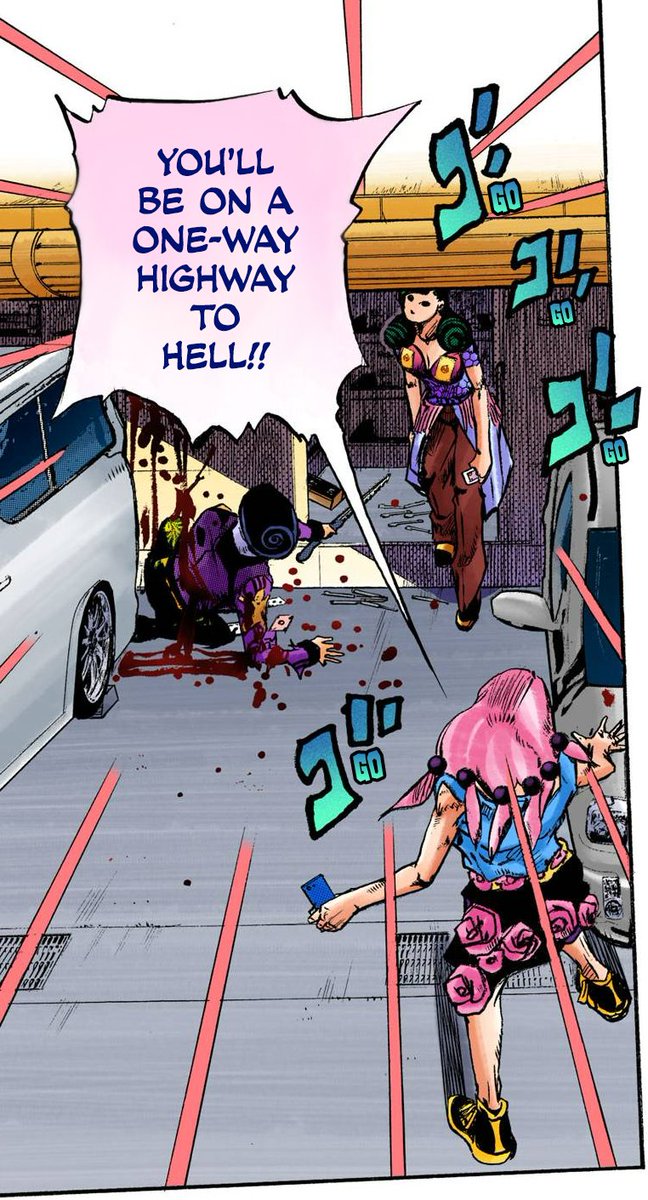 JoJo Manga Panels tweet media