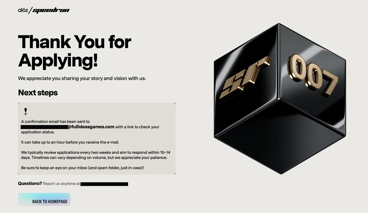 fullideasgames's tweet photo. Subject: Huge news for #ElevenSunrises!
I have some big news to share today: Full Ideas Games has officially submitted its application to join @a16z Speedrun! 📝✨

What is it?
It’s an elite program led by Andreessen Horowitz, one of the world's most legendary venture capital firms (the ones who backed the early days of Discord, Roblox, and Riot Games).   

The Goal?
To scale from a solo project to a "Triple-I" studio. This SAFE investment would allow me to supercharge the quality of Eleven Sunrises and ensure a flawless release on STEAM, all while staying true to my DNA: a 100% Premium experience (one-time purchase and free DLCs). 💎

The Potential?
If selected, I will join the most powerful network of creators in the world to turn Eleven Sunrises into a benchmark for the Action RPG / Tower Defense hybrid genre.   

The "Why"?
Believe it or not, they actually contacted me directly by email... I know I’m likely not the only one, but I was so surprised to be identified that I figured: “Nothing ventured, nothing gained!”

Thank you all for your constant support and your #wishlists—that’s what makes this application truly credible! 🧡☀️🏜️