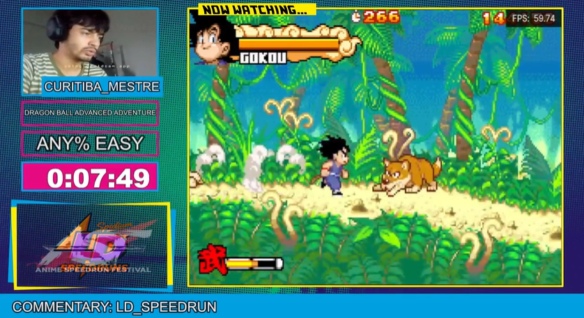 People always ask us, can we submit a game that have already been in the marathon, and the answer is it has to be a unrun category OR be a new potential WR.

That is happening at ASF with Dragon Ball Advanced Adventure run by @CUritiba_mestre and commentary by <a href="/LdSpeedruns/">LD⚡️</a>