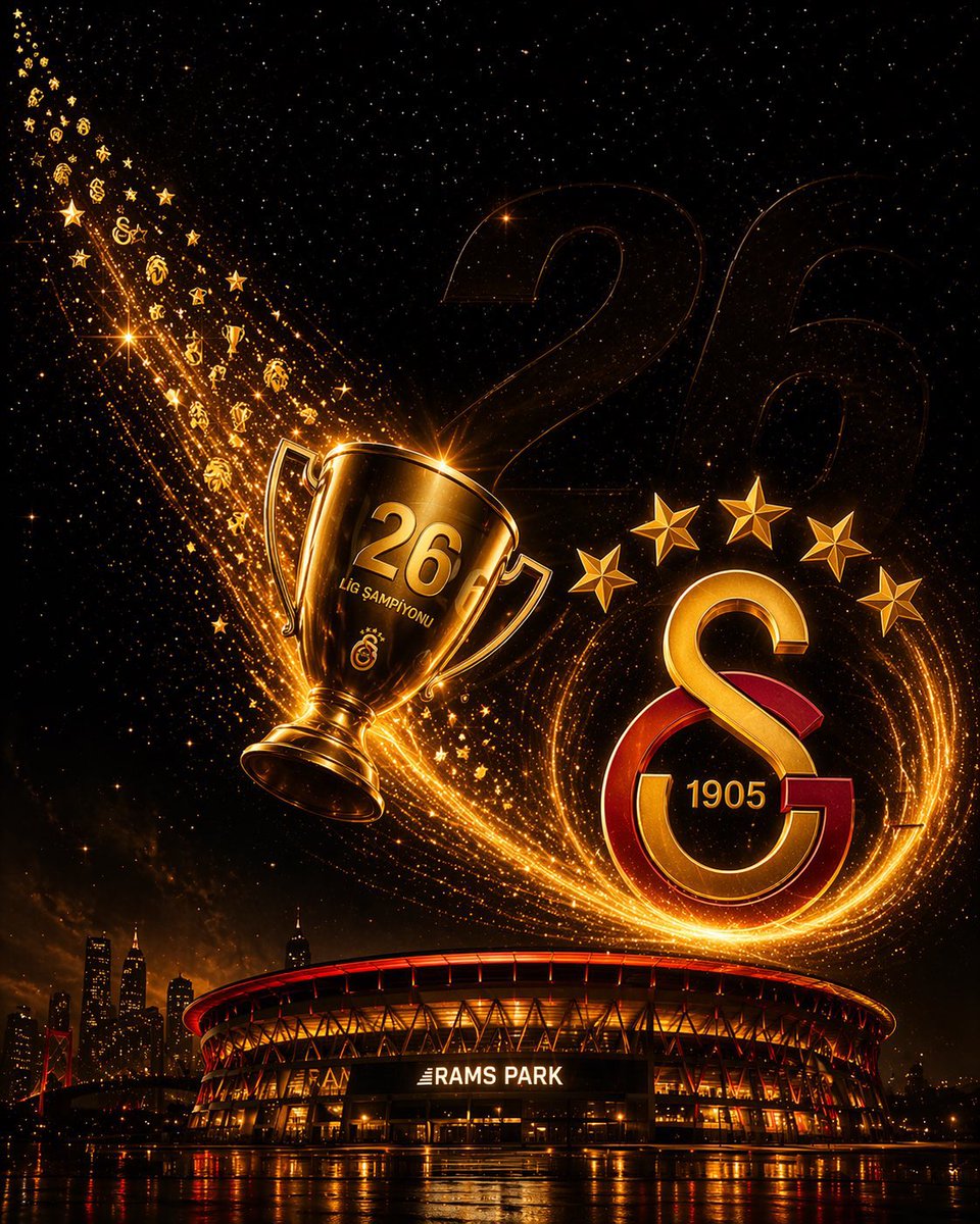 SktuLllpy7's tweet photo. Dört sene üst üste şampiyon olduk  
#GALATASARAY ⭐⭐⭐⭐⭐
💛♥️🦁 
#Hedef27 #domi̇n4syon 🏆
#GSvANT https://t.co/YemjM9NsjT