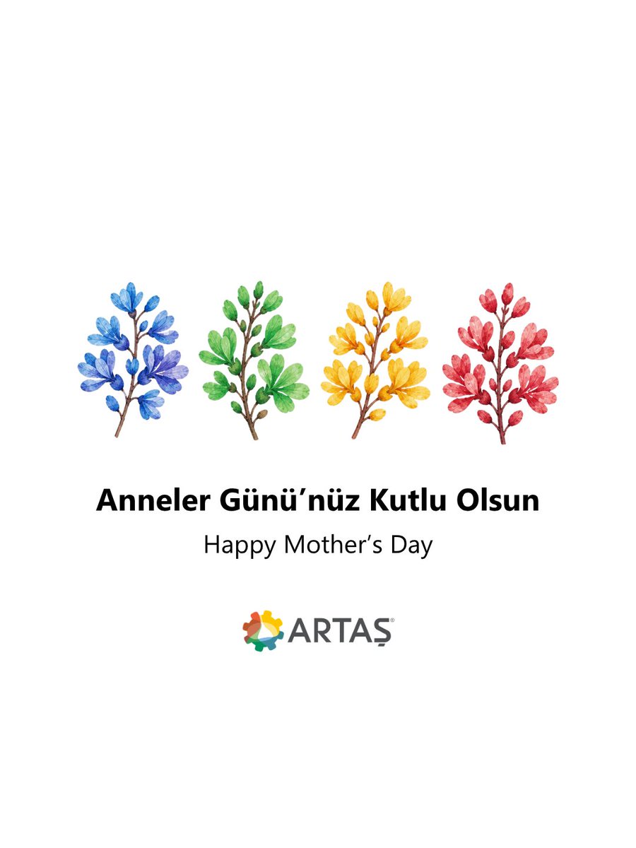 ArtasEndustri's tweet photo. Çok değerli annelerimizin Anneler Günü’nü kutluyor, sağlıklı ve mutlu yarınlar diliyoruz.

#AnnelerGünü #ARTAŞ https://t.co/KCKXNaE7Jf
