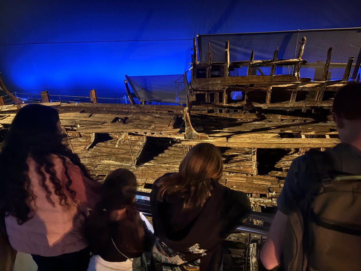 ChichesterYAC's tweet photo. Great session today at @MaryRoseMuseum Interactive sessions, a view of some of the reserve collection  and then a tour of the museum. https://t.co/cG00vfEeGn