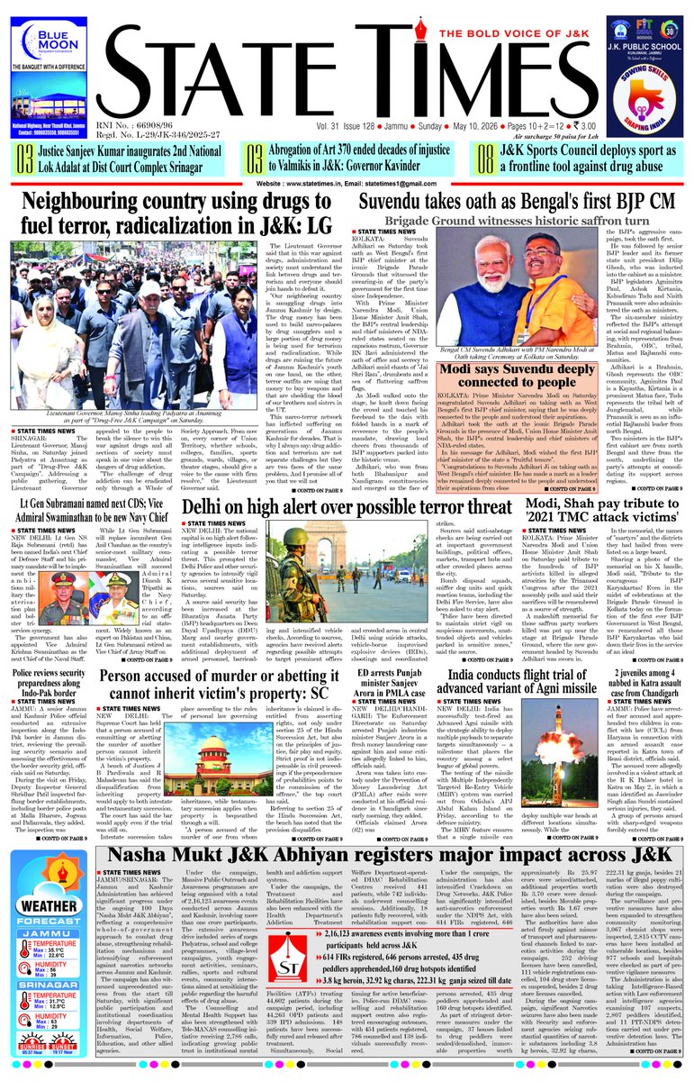 State Times tweet media
