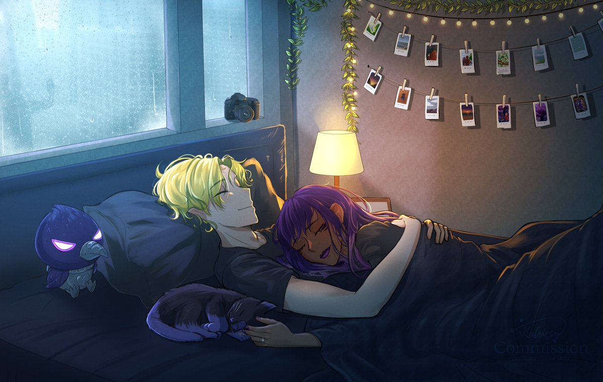 WhatTheRift's tweet photo. I'll always keep you warm and close during nights like this. ❤️💜

#RavenTeamRift https://t.co/RQ6W5jcid7