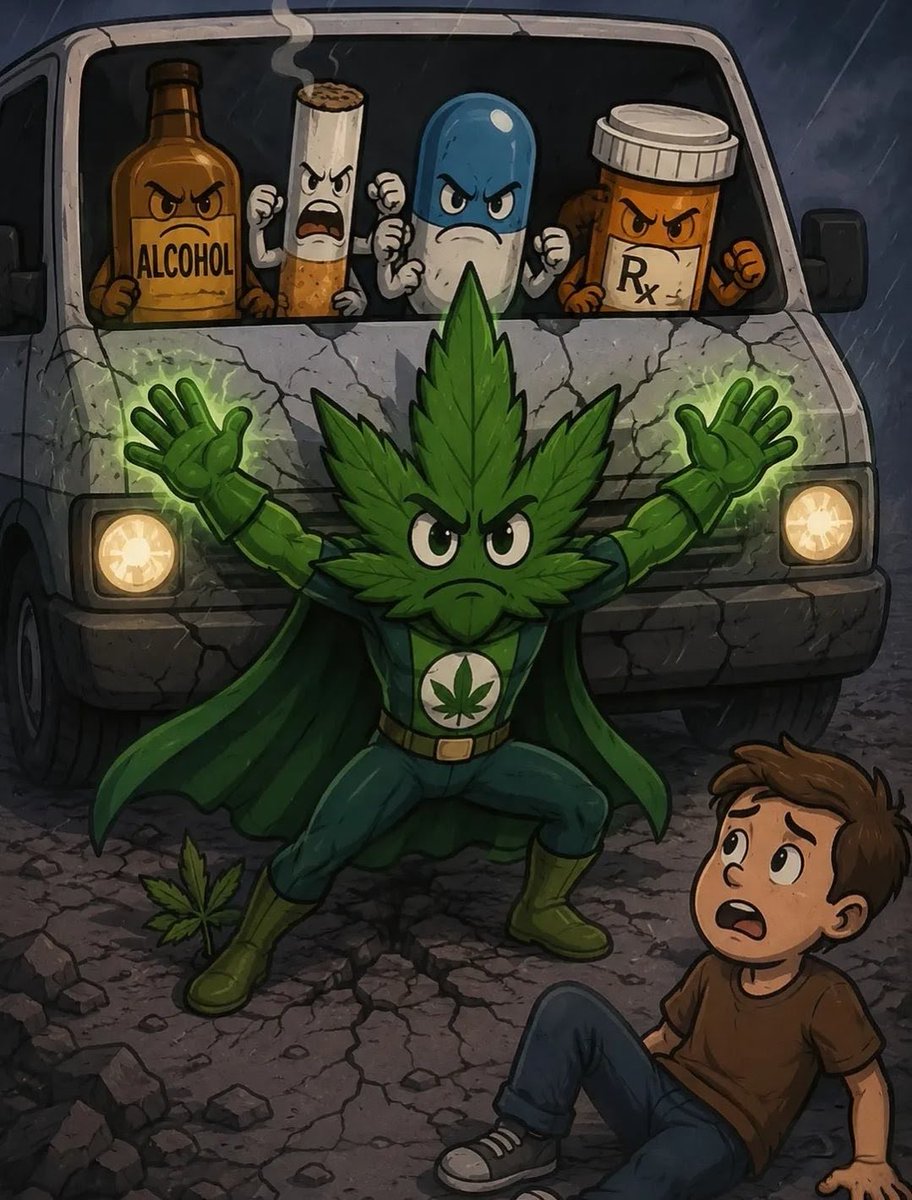 Mi weed protegiéndome de los malos