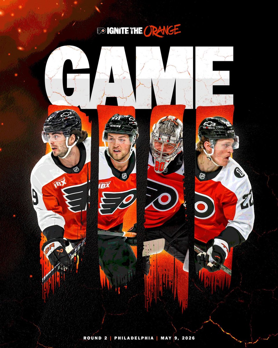 x - Philadelphia Flyers tweet media