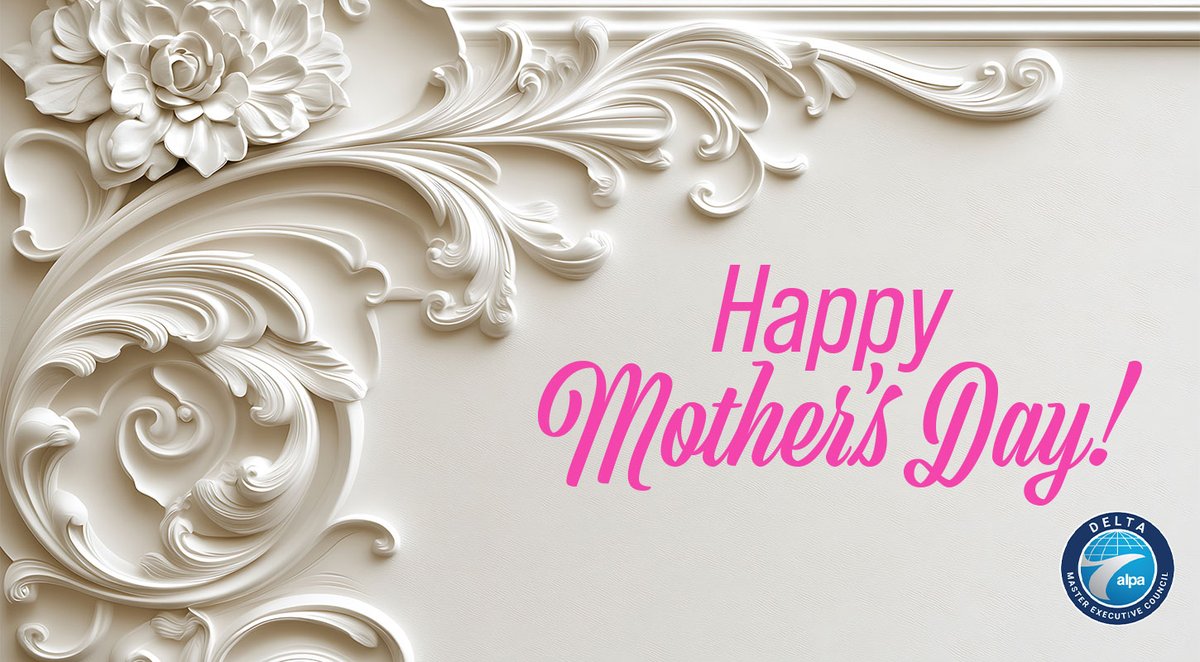 Delta_Pilots's tweet photo. Happy Mother’s Day to the Delta pilot moms who do it all! Thank you for being the ultimate navigators at work and at home! https://t.co/zY9oQa5ocr