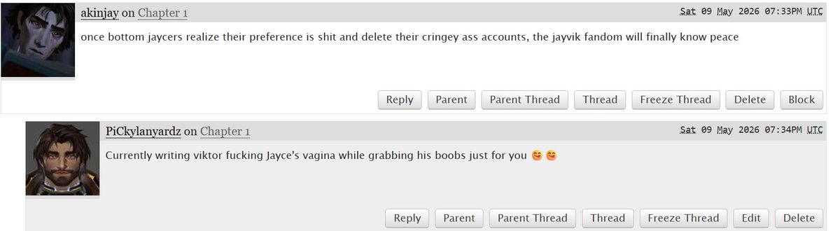 spoilers... but I am writing that in chapter two ☠️☠️