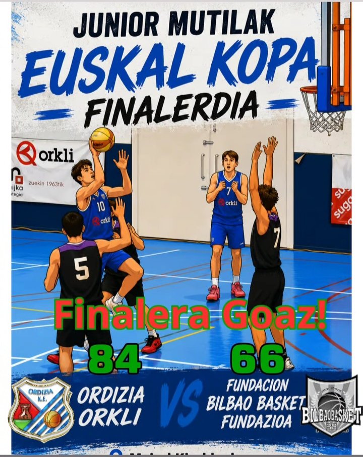HGA8base's tweet photo. Un poco raro todo peeeero....  A nosotros nos ha venido así... Y hemos cumplido 🤷🏻‍♂️ Así que....
Estamos en la final de la Kopa de Euskadi 😊 🤷🏻‍♂️😅😎 https://t.co/D9ucj22yxc
