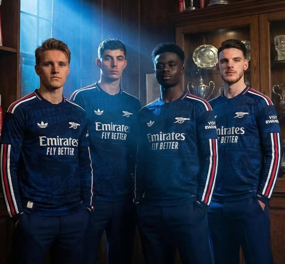 Arsenal × adidas | The Gang New Kit 2026/27.🖤
