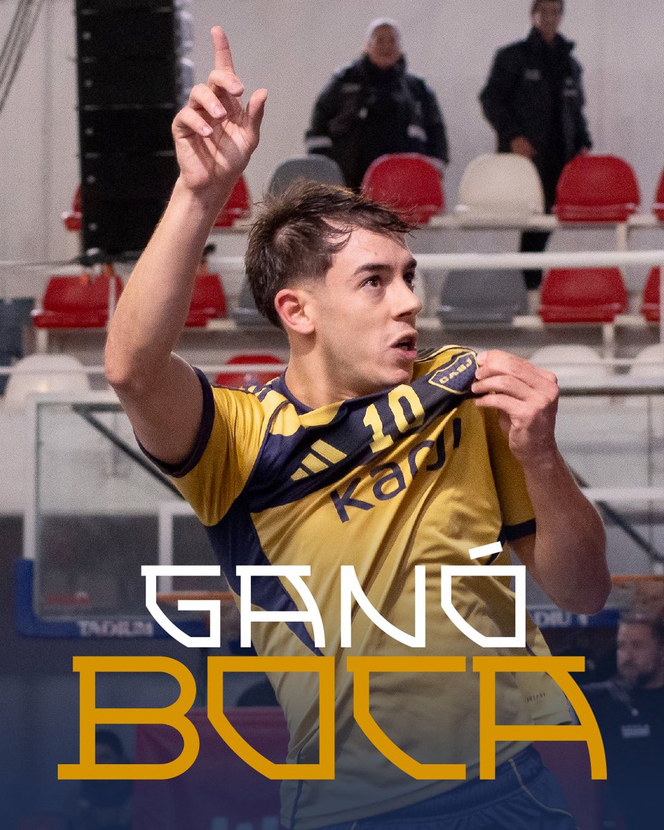 🔚 ¡GANÓ 𝘽𝙊𝙊𝙊𝘾𝘼𝘼𝘼!

#Boca 3 - Piauiense 1 

☑️ Goles: Russo, Ramírez y Leguizamón. 

El Xeneize avanza a la final de la Supercopas de las Américas y enfrentará a Jaraguá 🇧🇷 ¡A seguir! 
💪

#DaleBoca 🔵🟡🔵