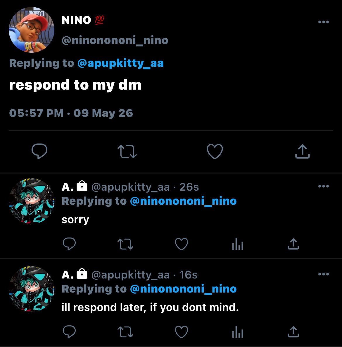 CN | letter 𖾕𖾝꙼ᩚ𛲕𖾟 tweet media