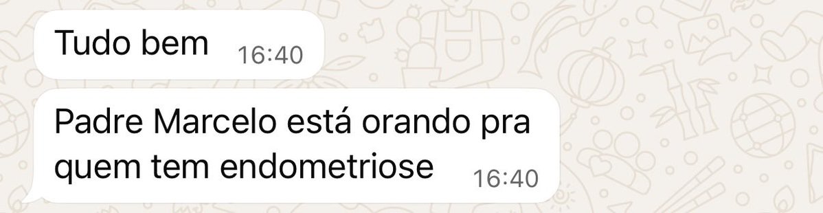 A mensagem que a minha mãe me enviou