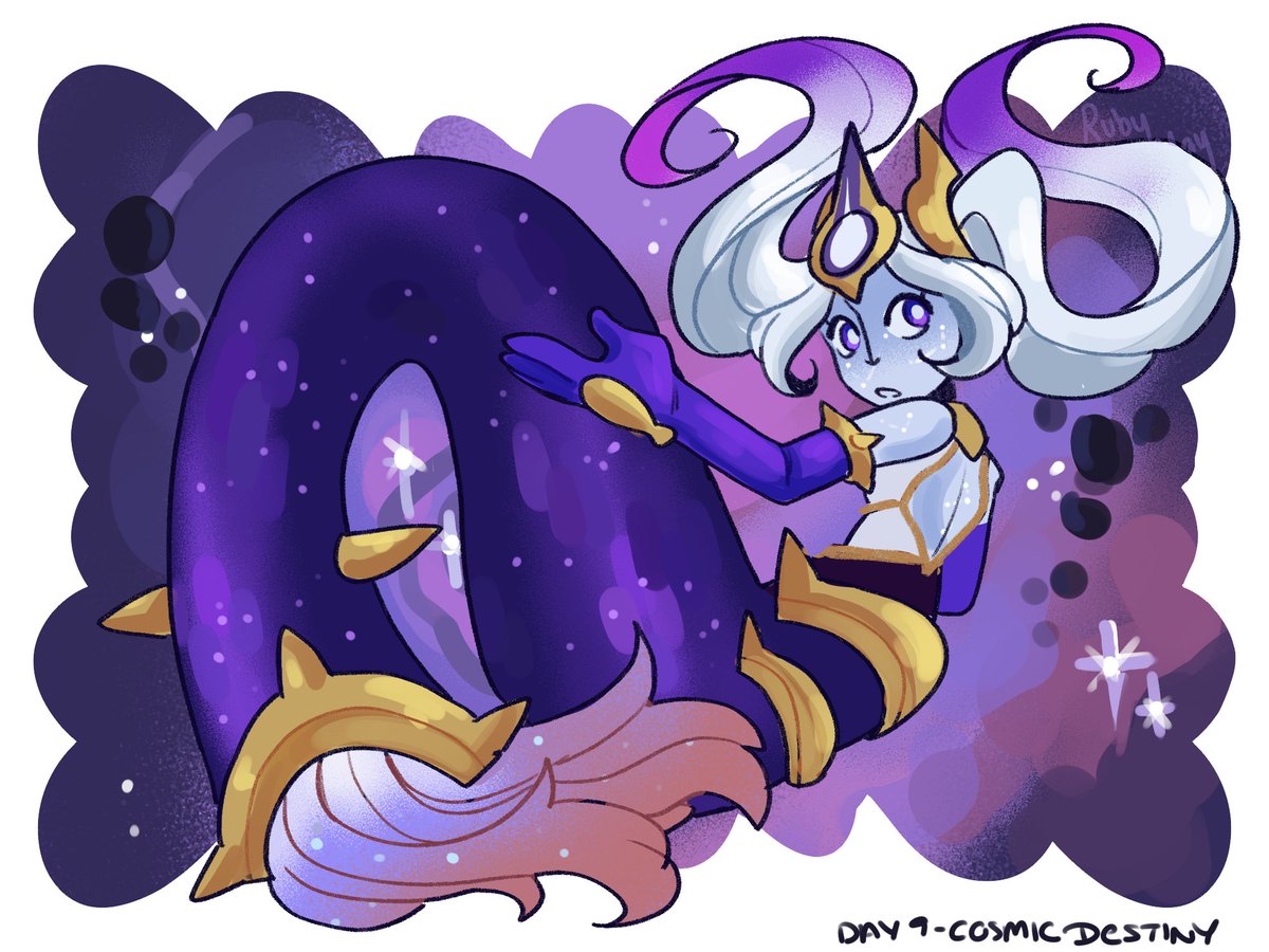 rubyyy_mayy's tweet photo. Mermay Day 9 - Cosmic Destiny Nami #ArtofLegends #Nami https://t.co/3iUCtBpCcs