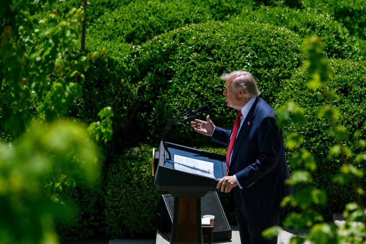 The White House tweet media