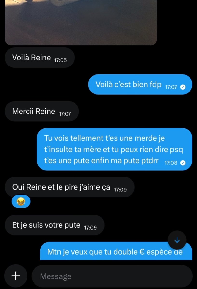 lphaamira's tweet photo. Trop facile pour moi les chiennes blanche 🖕🏻.
Findom • domina • soumis https://t.co/U0KfCkGyEh