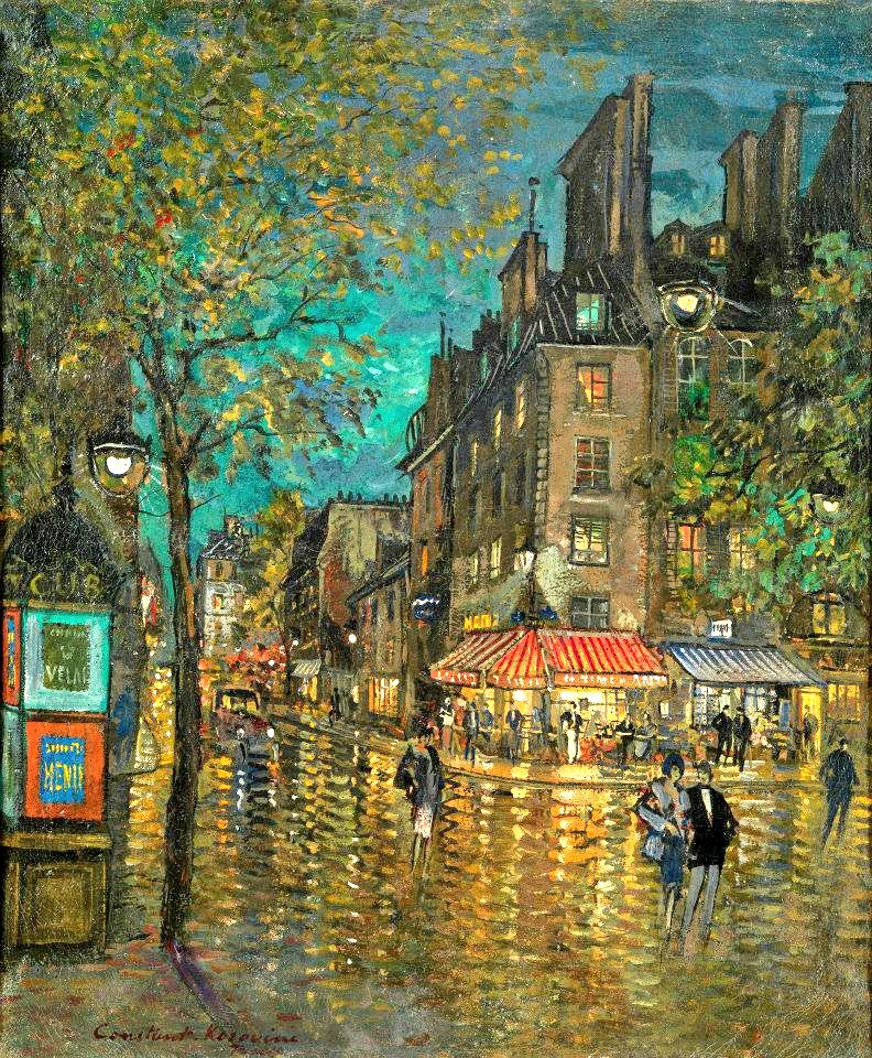 Konstantin Korovin,  Paris at Night