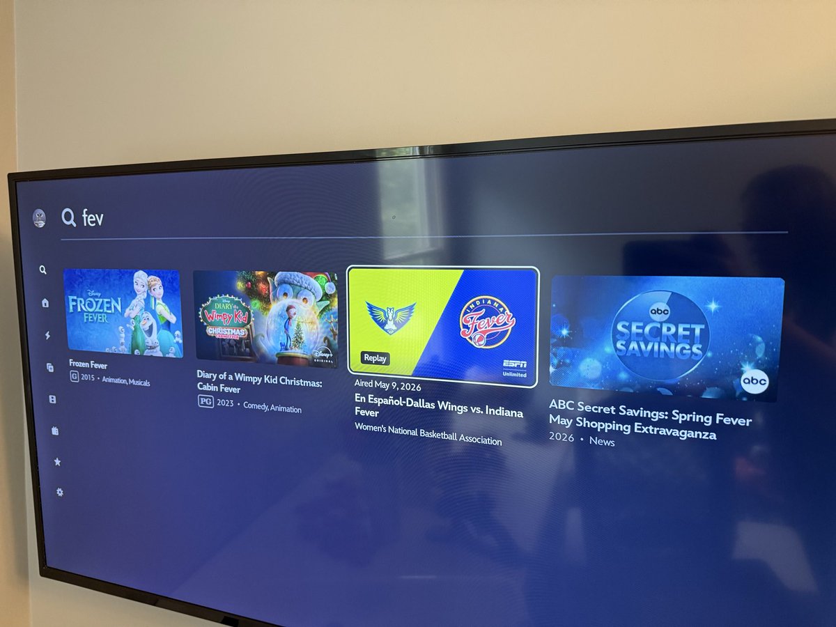 heathertwi's tweet photo. Cool so @wnba decided we can’t watch the replays when the game ends anymore. We have to wait until 6a the next day.

Says to go to Disney+ to watch the replay. Only available in Spanish. Wtaf https://t.co/u1ePE4ISDs