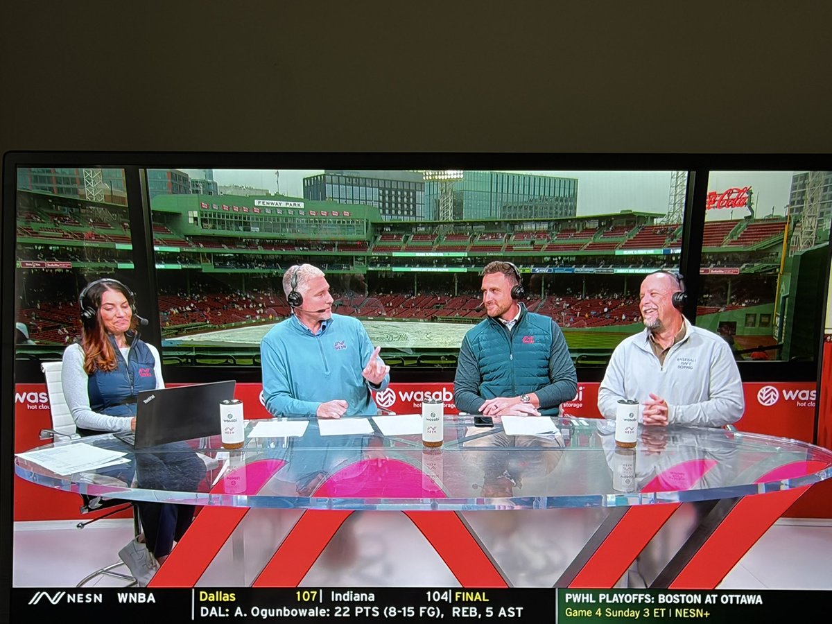 DavidRegan00's tweet photo. @KevinRothWx @RedSox Just took that live screen grab from @NESN https://t.co/lvejxoqpfN