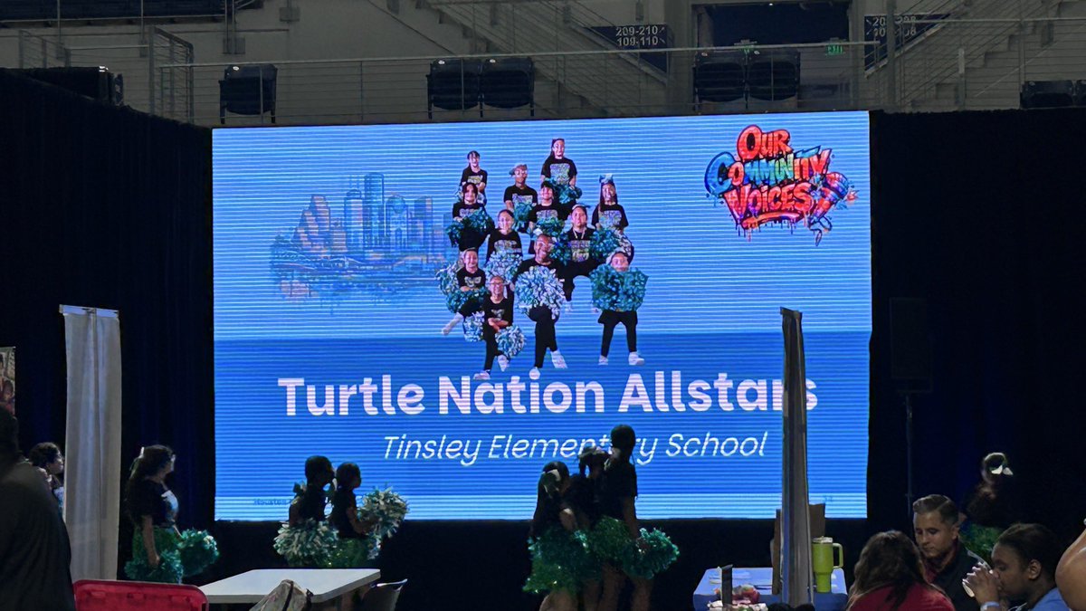 Tinsley_HISD's tweet photo. 📣  Turtle Nation Allstars preformed today at Our Community Voices 🐢 https://t.co/gpJo96KdtQ