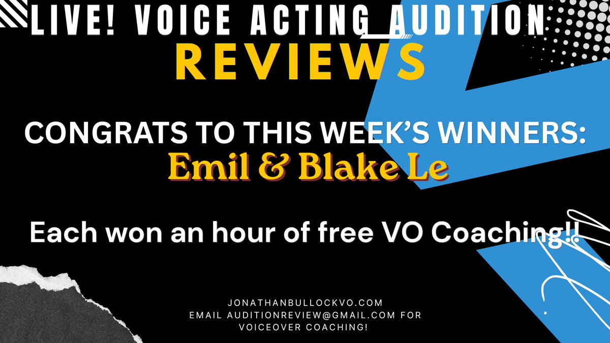 Audition Review tweet media
