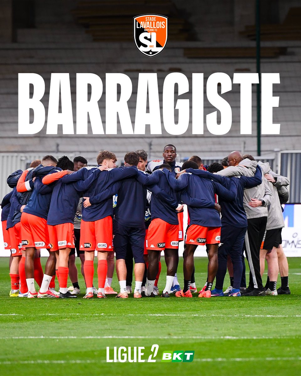 Le <a href="/stadelavallois/">Stade Lavallois</a> s’offre une dernière chance de maintien via les barrages ! ⚔️

#MultiJ34 | #LAVALUSBCO