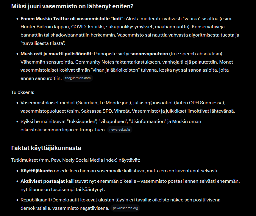 JHautajoki's tweet photo. @LeenaMantysaari Vasemmalla meno muistuttaa autoritaarisia järjestelmiä, joissa valtaapitävät sanelevat totuudet ylhäältä ja poikkeavat mielipiteet leimataan vaarallisiksi. https://t.co/GDmXXiKAp2