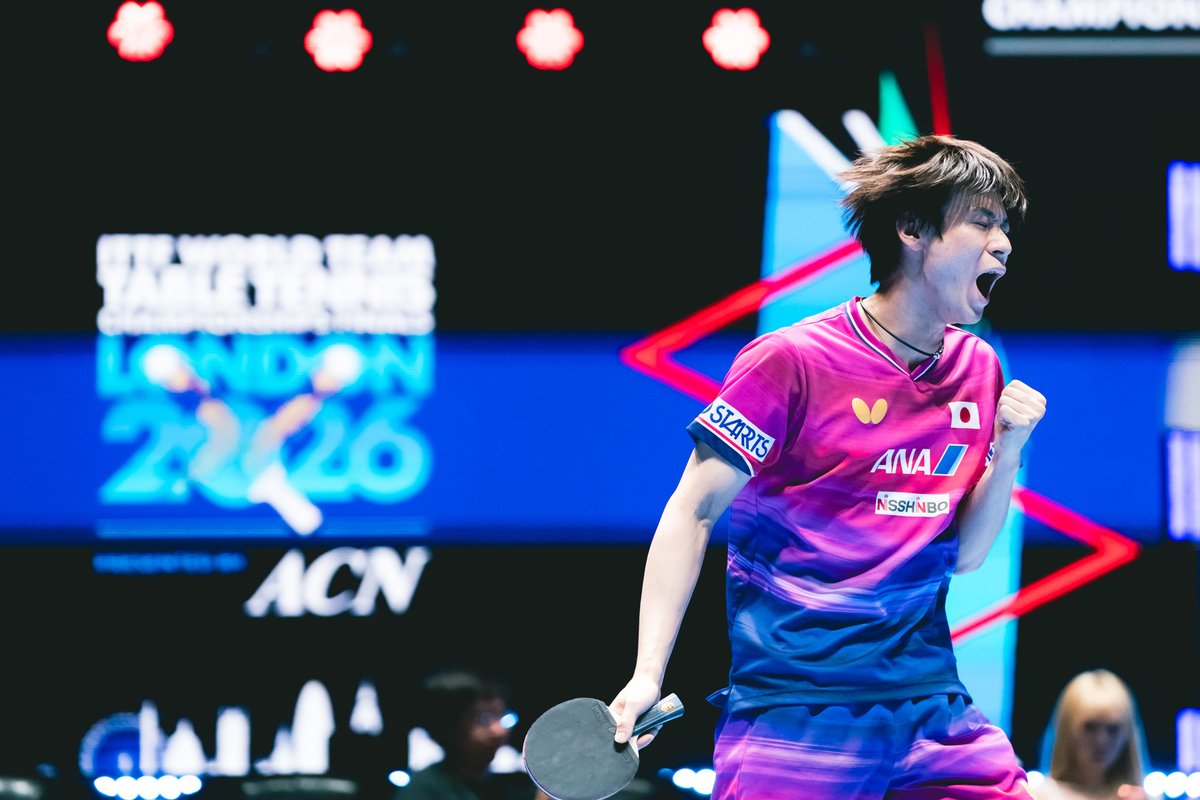 sunpo_life's tweet photo. 世界卓球団体戦、日本男子は準決勝で台湾を下して決勝進出！

 金メダルをかけた決勝は日本時間明日24時から！！！ https://t.co/mOOVxQfGHb