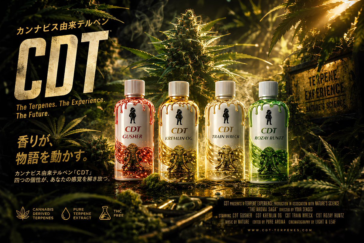 WING CBD|大阪・堺 原料/テルペン tweet media