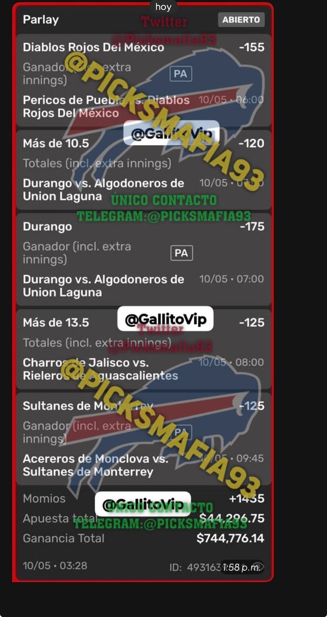 PICKS DE TIPSTERS GRATIS tweet media