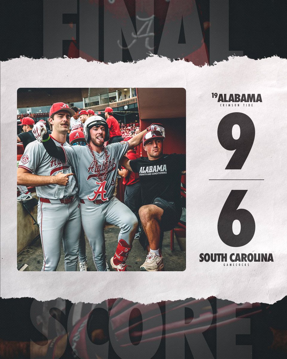 Alabama Baseball tweet media