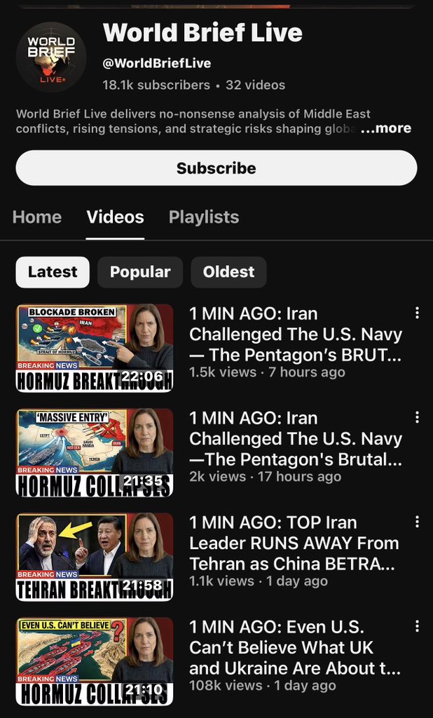 buchi_yt's tweet photo. Very risky niche on YouTube that requires a high level of expertise and consistency. Definitely not something I’d recommend for just anyone jumping in randomly. https://t.co/UTef9MGMt2