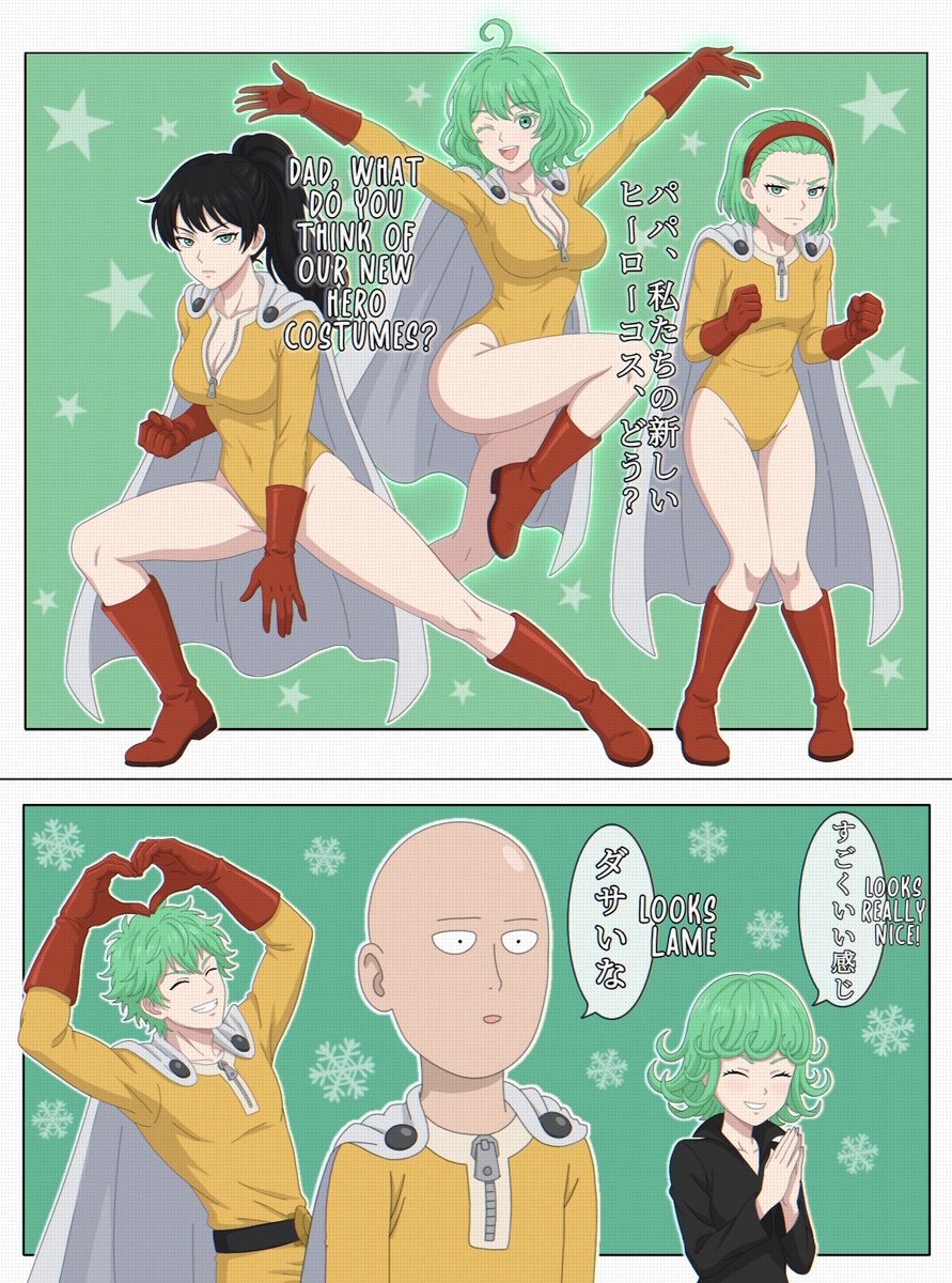 サイタマのヒーロー服、すごく好き #ワンパンマン #OnePunchMan #SaiTatsu